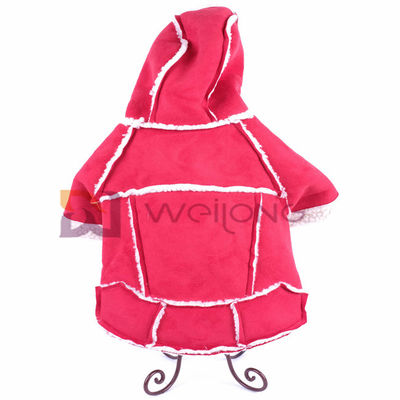 Теплый имитируйте Hoodie любимца кожаного края осени одежды любимца сырцового милый