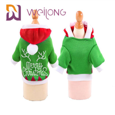 Зима щенка Hoodie рождества одевает с одеждами зимы кота собаки лося снеговика Санта Клауса