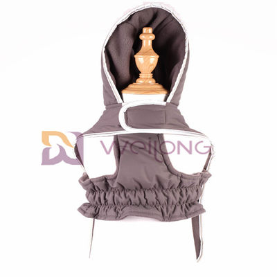 Отражательные пальто собаки заплаты с курткой любимца Taslan отверстия велкро клобуков выстегивая