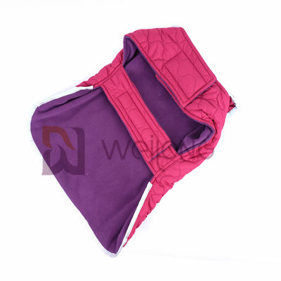 Windproof реверзибельная собака шотландки покрывает куртку собаки отражательного Pongee нашивки поли водоустойчивую