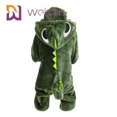 Кота пижам собаки крокодила бархата коралла собака небольшого теплая одевает Hoodie