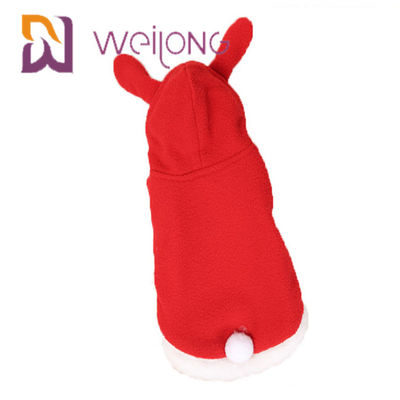 Ватка Hoodie 100% любимца кролика хеллоуина Cosplay костюма зайчика пасхи приполюсная для собаки кота
