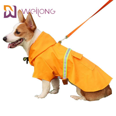 Водоустойчивая отражательная куртка XS дождя собаки куртки Windbreaker собаки - размер XL