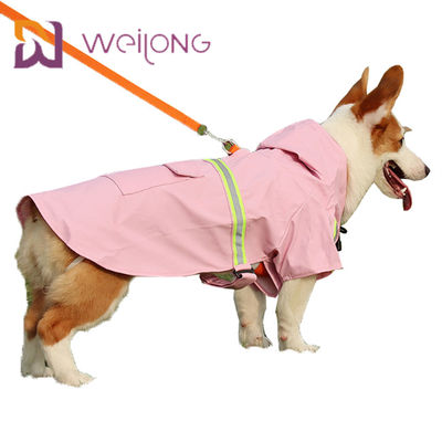 Водоустойчивая отражательная куртка XS дождя собаки куртки Windbreaker собаки - размер XL