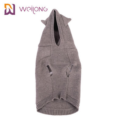 Акриловый вышитый Hoodie собаки ткани вяжет прыгуна кота любимца связанного свитером