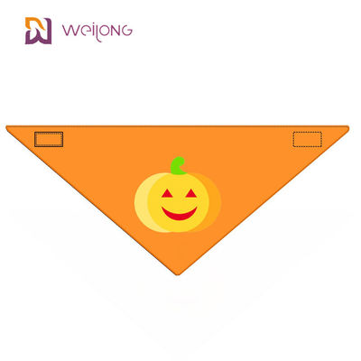 Длина 15&quot; задней части поплина хлопка Bandana любимца стиля WMT хеллоуина - 24&quot; изготовленный на заказ шарф собаки