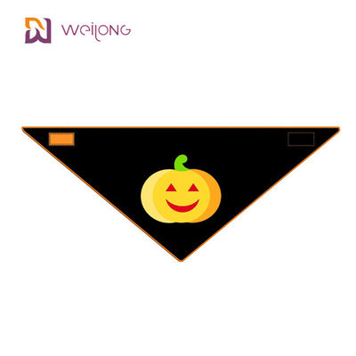 Длина 15&quot; задней части поплина хлопка Bandana любимца стиля WMT хеллоуина - 24&quot; изготовленный на заказ шарф собаки