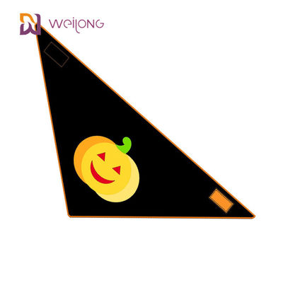 Длина 15&quot; задней части поплина хлопка Bandana любимца стиля WMT хеллоуина - 24&quot; изготовленный на заказ шарф собаки
