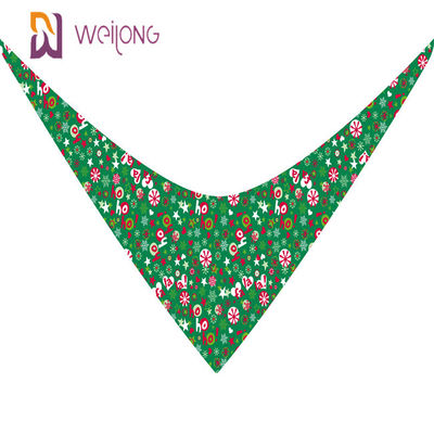 Пригонка наградной прочной формы Bandana рождества собаки ткани уникальной регулируемая