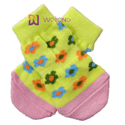 Выскальзывание любимца анти- вяжет носки Socks&amp;Cat собаки с резиновым протектором лапки подкрепления